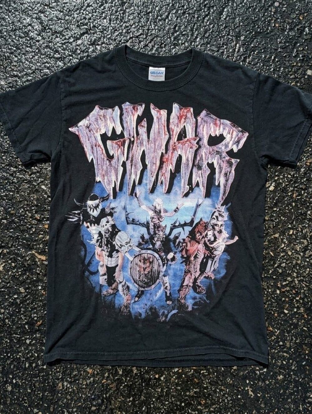 GWAR Mens S Black Eternal Tour 2014 Concert T-Shirt Heavy Metal Band Skatercore